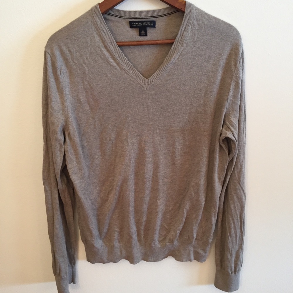 Banana Republic lightweight luxury blend sweater